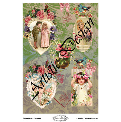 Χαρτί Decoupage Α3 ΜR189