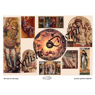 Χαρτι decoupage A3 MR629