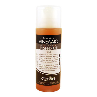 Boiled Linseed Oil (Βρασμένο Λινέλαιο) 250ml