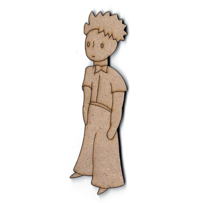 Διακοσμητικό MDF 4mm Πρίγκηπας 12x3,5cm