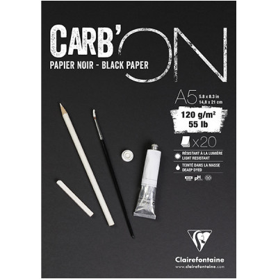 Μπλοκ Carb'ON A5 14,8x21cm 120g 20φυλλο Clairefontaine Rhodia