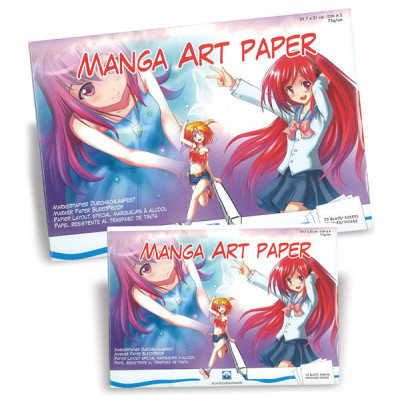 Μπλοκ Manga 21x29,7cm 75gr 75φύλλα Schoellershammer