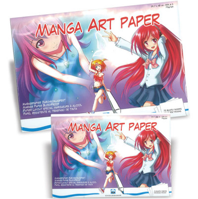 Μπλοκ Manga 29,7x42cm 75gr 75φυλλα Schoellershammer
