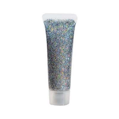 FX Paint 18ml Glitter Gel Silver - Eulenspiegel