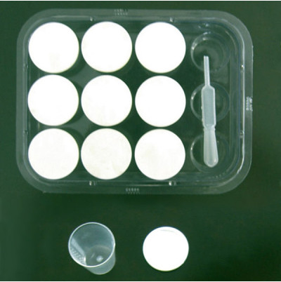 Παλέτα Βαζάκια Πλαστικά Διάφανα 12x30ml Μεζούρα για cc και oz