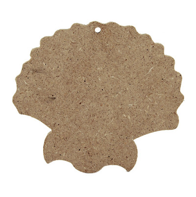 Διακοσμητικό MDF 4mm Κοχύλι 9,3x10cm