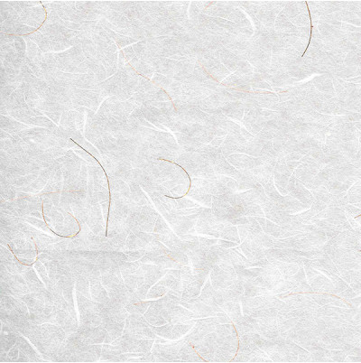 Ριζόχαρτο Μονόχρωμο 50X70cm 20gr White Με Χρυσές Ίνες