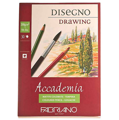 Μπλοκ Accademia 29,7x42cm 200gr 30φυλλο Fabriano