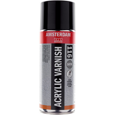 Σπρέι Βερνίκι Satin Acryl Varnish Amsterdam 116 400ml Talens