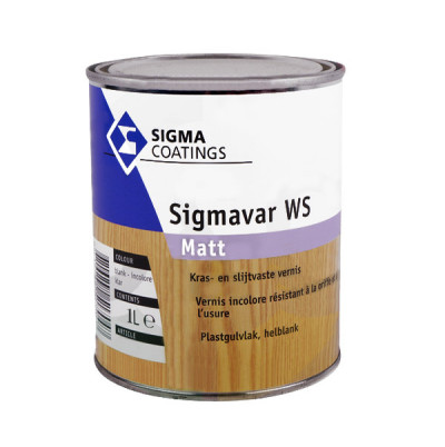 Βερνίκι Νεφτιού Νερού WS Ματ 1Ltr Sigma