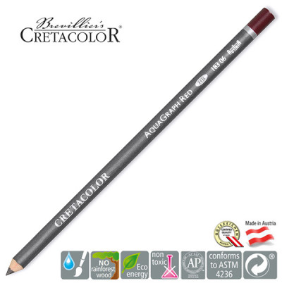 Μολύβι Σχεδίου Aquagraph Red 06 Cretacolor