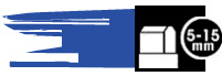 5-15mm Ultramarine Blue 19 ***