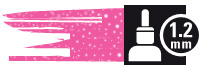 1,2mm Precious Pink 52 ***