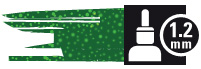 1,2mm Precious Green 54 ***