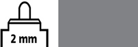 2mm Grey 48 +++