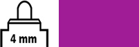 4mm Violet 28 ++